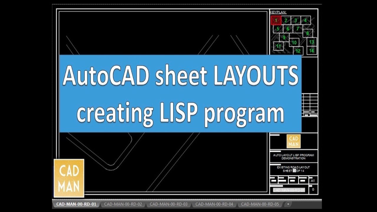 lisp programs for autocad